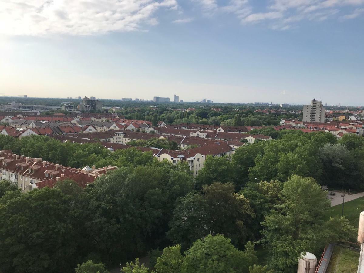 Studio Schwabing Fantastic Sunset View Múnich